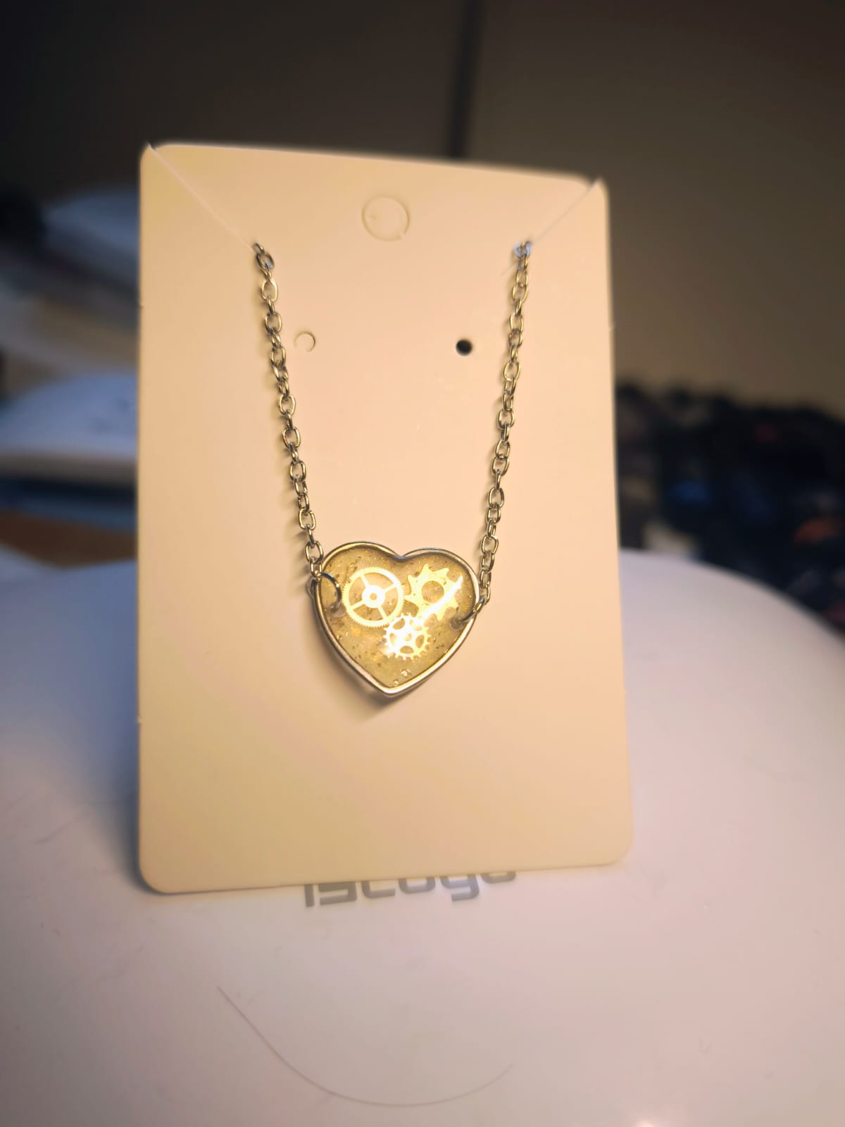 Bracelet cœur dorée