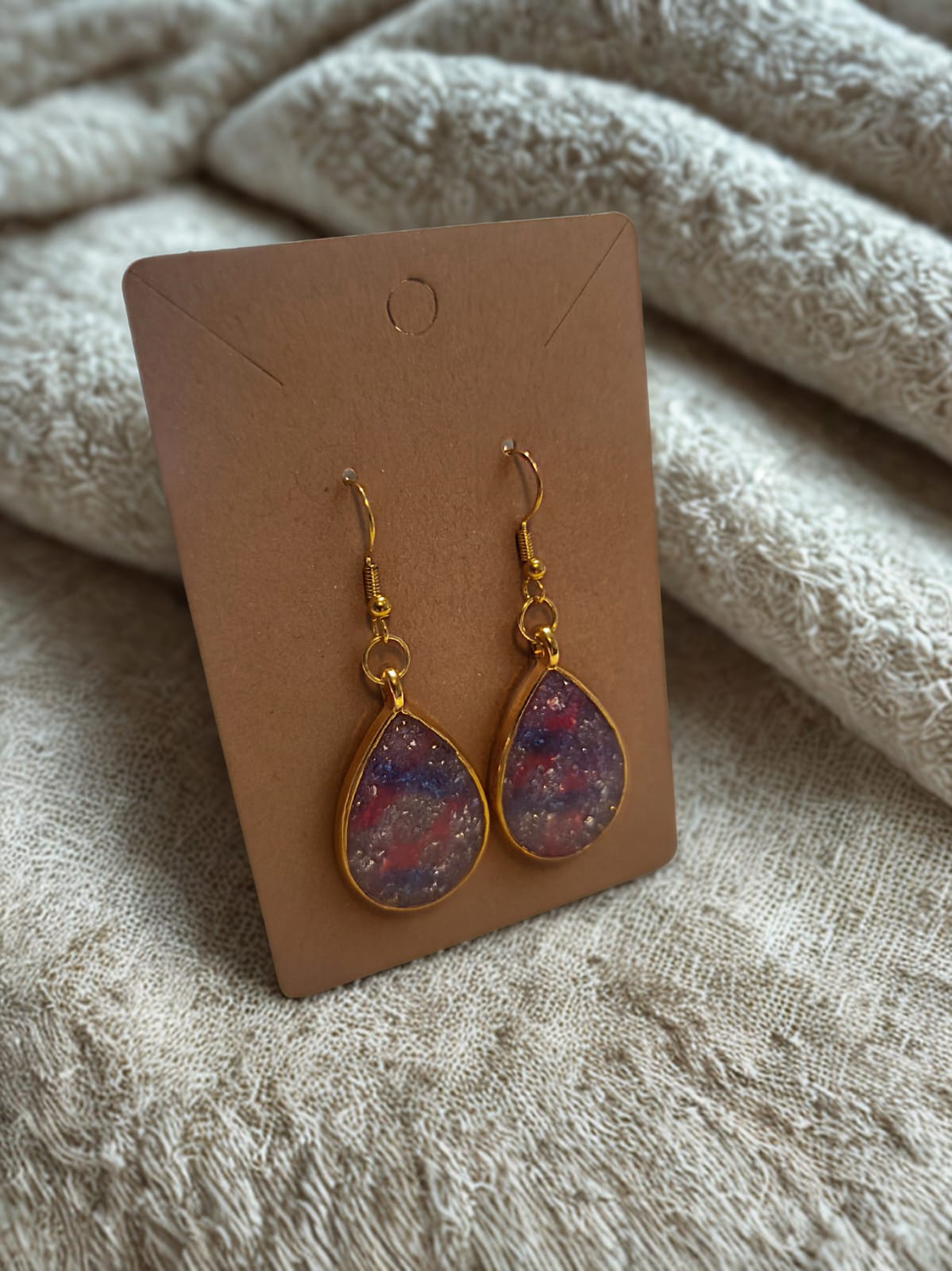 Boucle d'oreille goutte