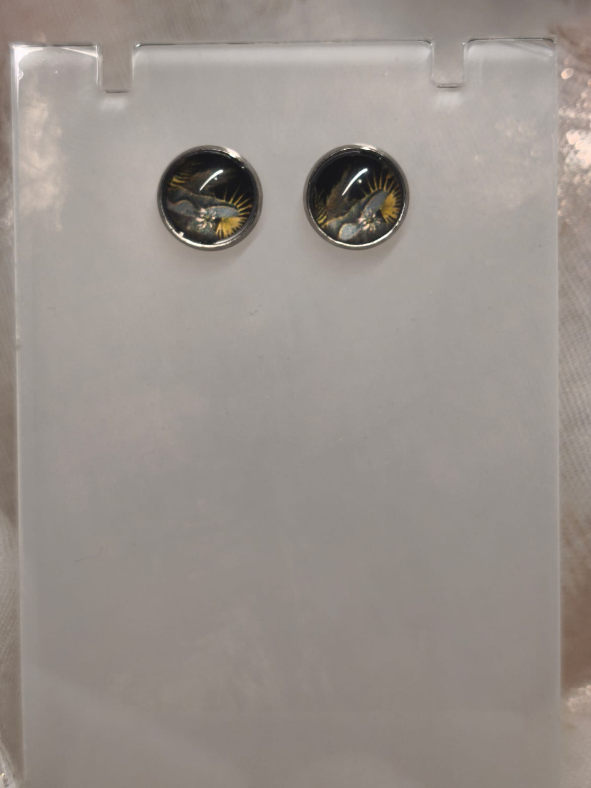 Clou d'oreille floral